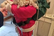 Hanging Santa