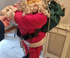 Hanging Santa