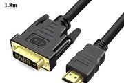 1.8M HDMI Compatible To DVI (24+1) Cable, Computer Connection To Monitor, HD Conversion Cable, Laptop TV, Pure Copper