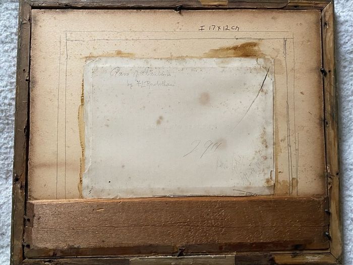 Picture Small Watercolour By F L Rowbotham