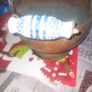 Beautiful Antique Brass, Copper and Porcelain Coal Scuttle Image 7