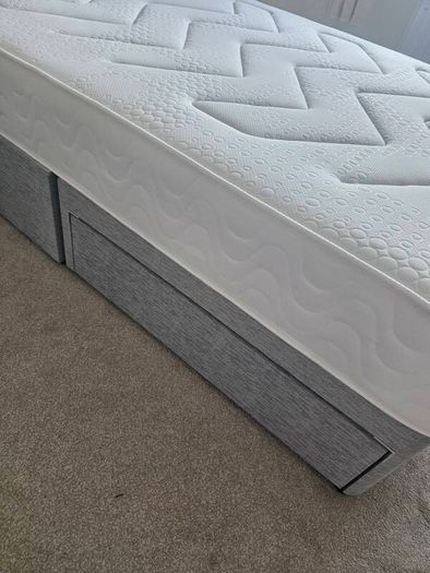 Divan Bed Double with Storage/Mattress