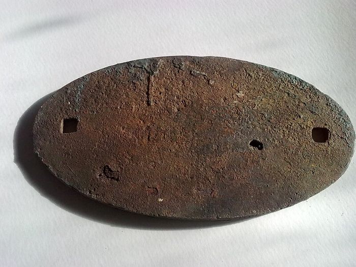 Great Southern & Western Railway carriage plate Inchicore Works Ireland GSWR