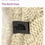 The North Face cable knit fur lined bobble hat with tassels Rrp 60 ( New) Image 2