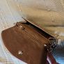 Dime Brown Leather Chain Wallet Image 3