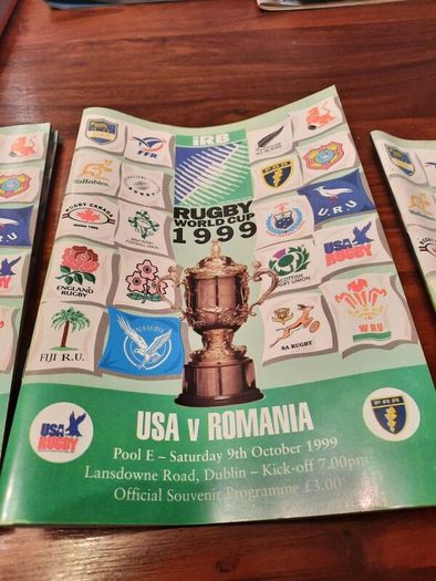 1999 Rugby World Cup programmes bundle (8)