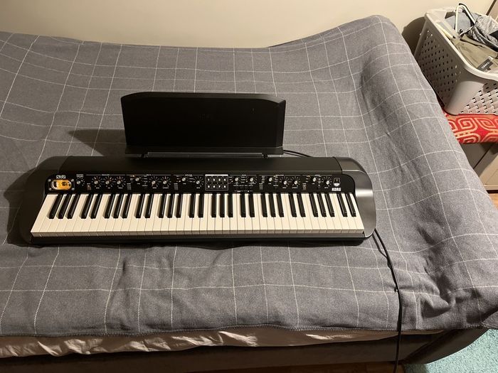 Korg SV2 73 key stage keyboard with music stand