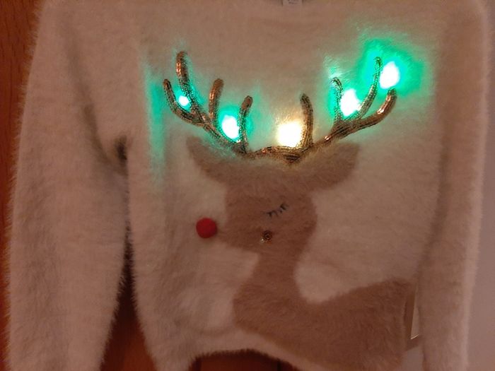Girls christmas jumper