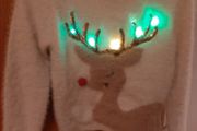 Girls christmas jumper