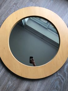 Beech Wood Mirror from Brown Thomas