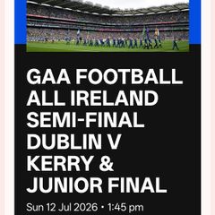 Dublin v Kerry tickets