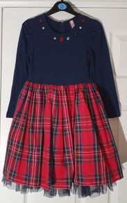 Pretty&punk beautiful new dress with rhinestones 8Y