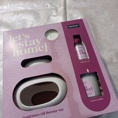 Fragrance oil burner set