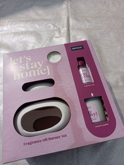 Fragrance oil burner set