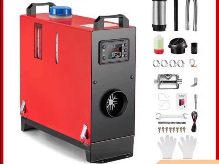 8Kw Diesel Air Heater 12V 8000W Bluetooth All-on-one Diesel Heater with LCD Switch Parking Heater for Truck Trailer Camper Van  Power supply extra 30 euro