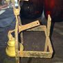 Beautiful Old Iron Wall Mounted Last Call Horseshoe and Brass Bell, Postage Available Image 6