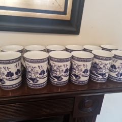 Newbridge willow mugs