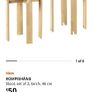 Ikea table with chair Image 6
