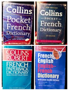 French English Dictionaries X4.