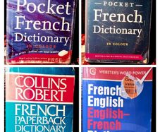 French English Dictionaries X4.