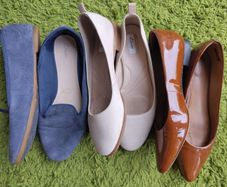 Clarks Womens Shoes Flats 3 Pair Size 7/41