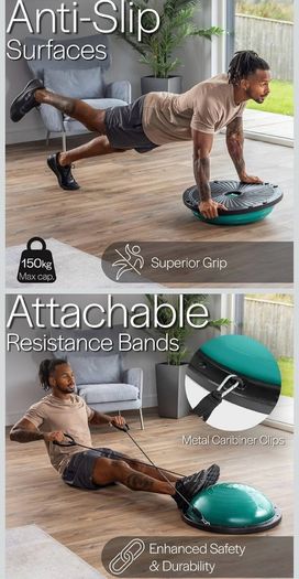 Balance Ball Yoga ball with resistance bands