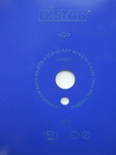 professional diamond blade 600mm for  CONCRETE