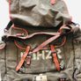 Rrl Double Ralph Lauren Army Canvas Leather Bag Rare! Image 6