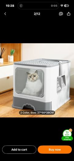 Cat accessories 1 Insert Cat Bed, 3 wooden steps, litter