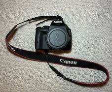 Canon 100D DSLR Camera and Canon EF-S 18-135mm IS Lens