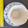 Vintage Russian Gzhel Porcelain Teacup Saucer Katerina Cobalt Blue Stamp Image 5