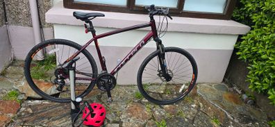 Carrera Crossfire II. Very good conditions, Helmet, Pump, Lock