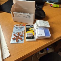 Hearing aid batteries and filters