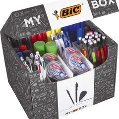 My BIC Box Gift Set and Variety Pack, BIC Stationery Products ideal for Home, School or Office, Set of 124 (FREE POSTAGE)