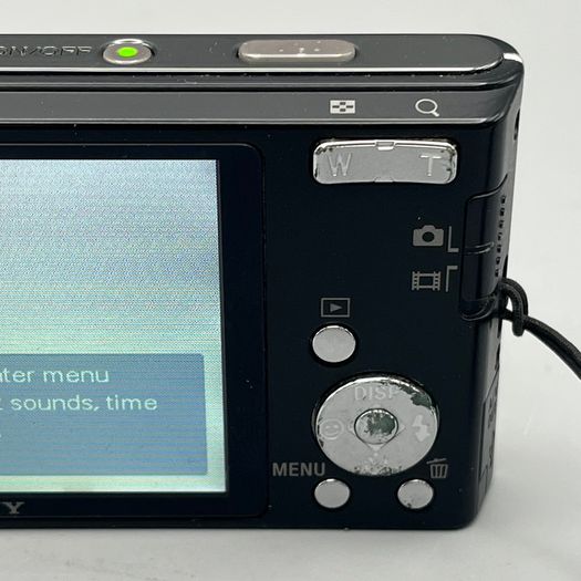 Sony Cyber-shot DSC-W320 14.1MP Digital Camera Black - Full Kit