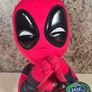 Marvel Deadpool Hand Heart Teddy Plushie Soft Toy 12 Inch Brand New With Tags Image 2