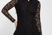BNWT - Savida chloe black lace mini dress UK 8
