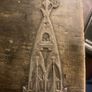 Antique Wooden Box. Image 9