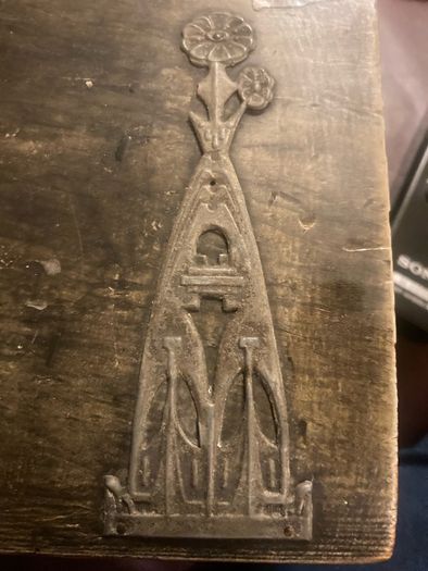 Antique Wooden Box.