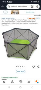 playpen foldable in seconds