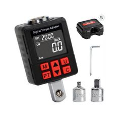 Digital Torque Adapter, 1/2 Inch 10-210 N.m Torque Adapter