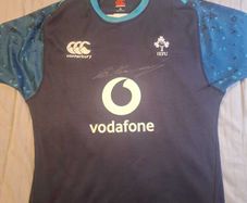 Signed Ireland Rugby Jersey