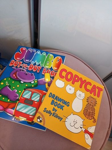 Childrens drawing/puzzle books