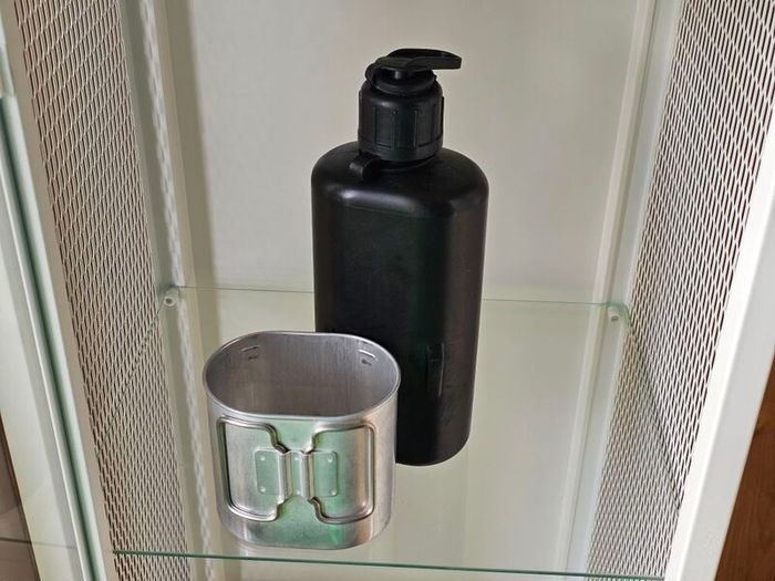 Vintage Swiss Army Canteen Set 1980s Collectable Militaria