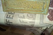 Antique Brass or Bronze Door Letterbox a classic architectural hardware piece