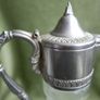 Vintage Glass and Silverplate Carafe/Claret Jug/Raimond Made in Italy Image 7