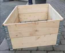Pallet Collars Raised Beds