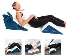 Ergonomic Wedge Pillows For Back, Legs, Knees & Neck