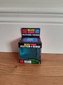 Needoh Nice cube glitter and glow - blue