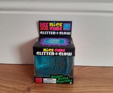 Needoh Nice cube glitter and glow - blue